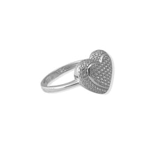 Load image into Gallery viewer, PAVE HEART RING
