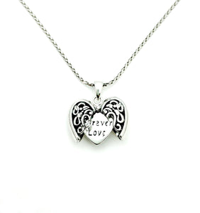 ENCHANTED OPEN HEART NECKLACE