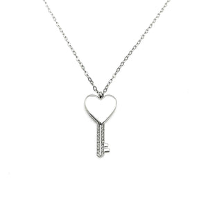 LUNA'S KEY TO THE HEART NECKLACE