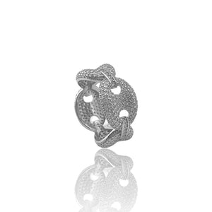 Gia's Pave Link Ring