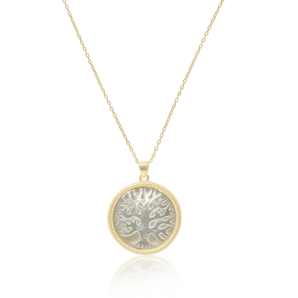 TREE OF LIFE & OPPORTUNITY COIN NECKLACE - Reeezy
