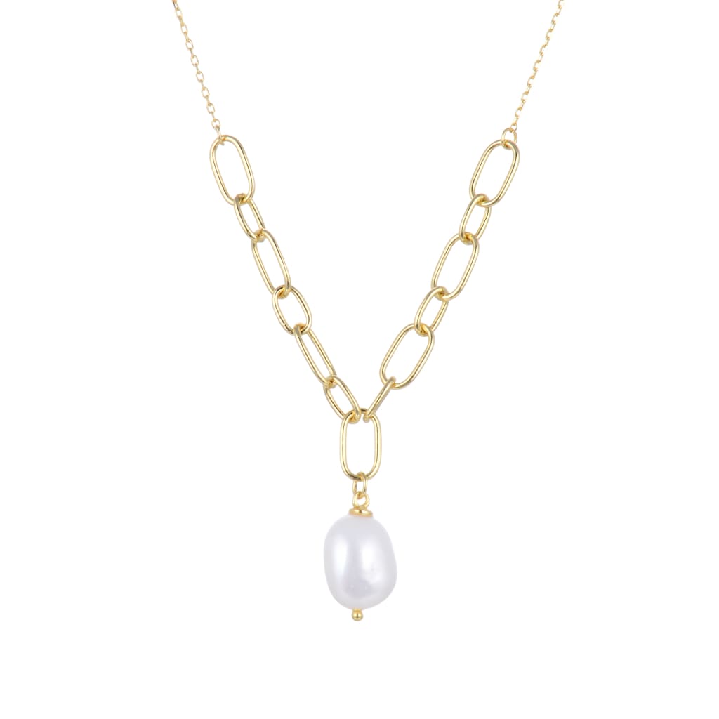 PEARL LOVER NECKLACE - Reeezy