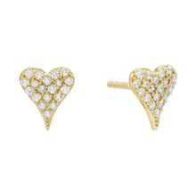 Load image into Gallery viewer, PETITE HEART LOVER STUDS
