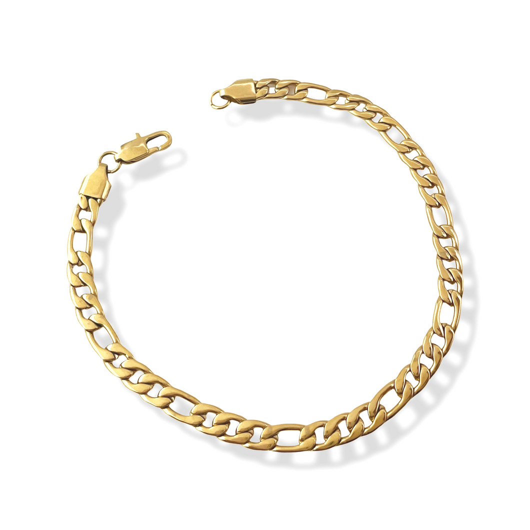 THICK FIGARO CHAIN ANKLET