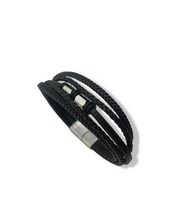 Load image into Gallery viewer, Multi Row Leather Bracelet
