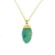 Load image into Gallery viewer, BELLEZA TOURMALINE NATURAL STONE NECKALCE
