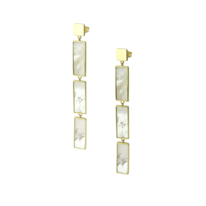 MADISON MOTHER OF PEARL EARRINGS